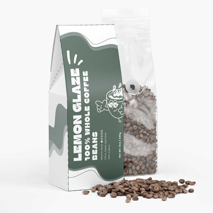 Premium light roast coffee beans - Lemon Glaze citrus specialty blend