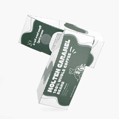 Caramel coffee gift - Molten Caramel dark roast specialty coffee bag