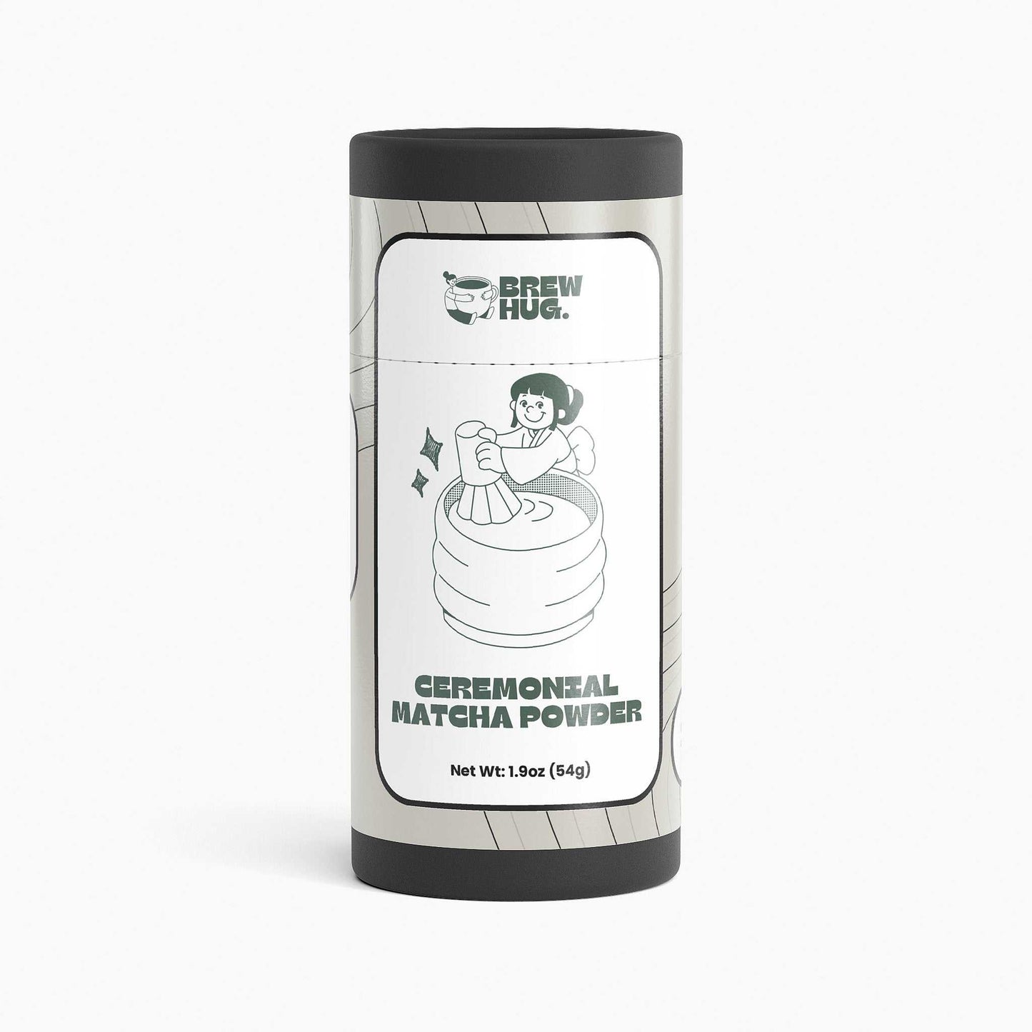 Ceremonial matcha powder - premium Japanese matcha tea gift canister